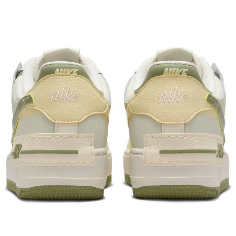 Nike Air Force 1 AF1 Shadow Women Size 10 Trainers Sail Oil Green New in Box‎